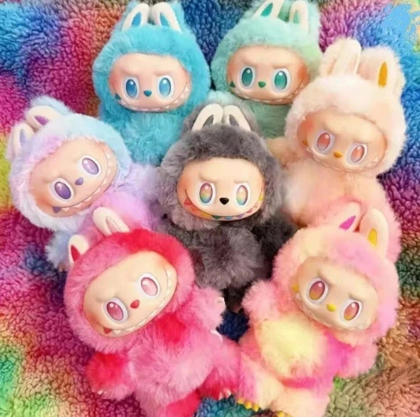 Adorable Plush Keychain Labubu Dolls Blindbox Gift keychain for bags